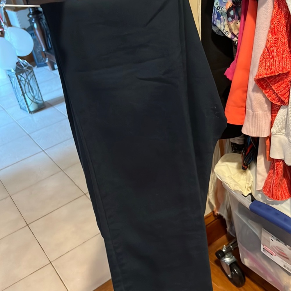 Express work pant, bottom hem came out.